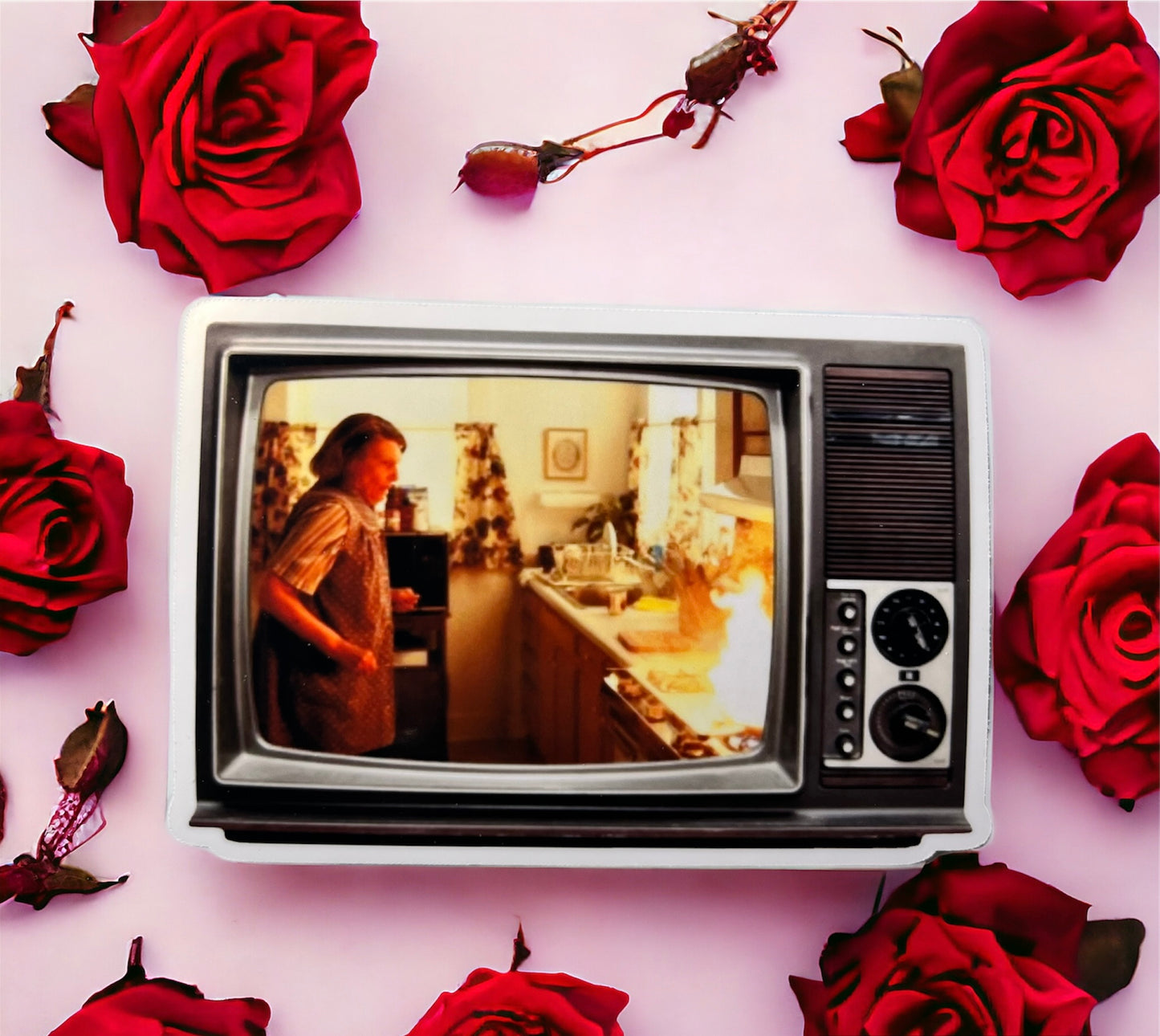 Livia Soprano - Kitchen Fire - The Sopranos - Vinyl Sticker - Die Cut