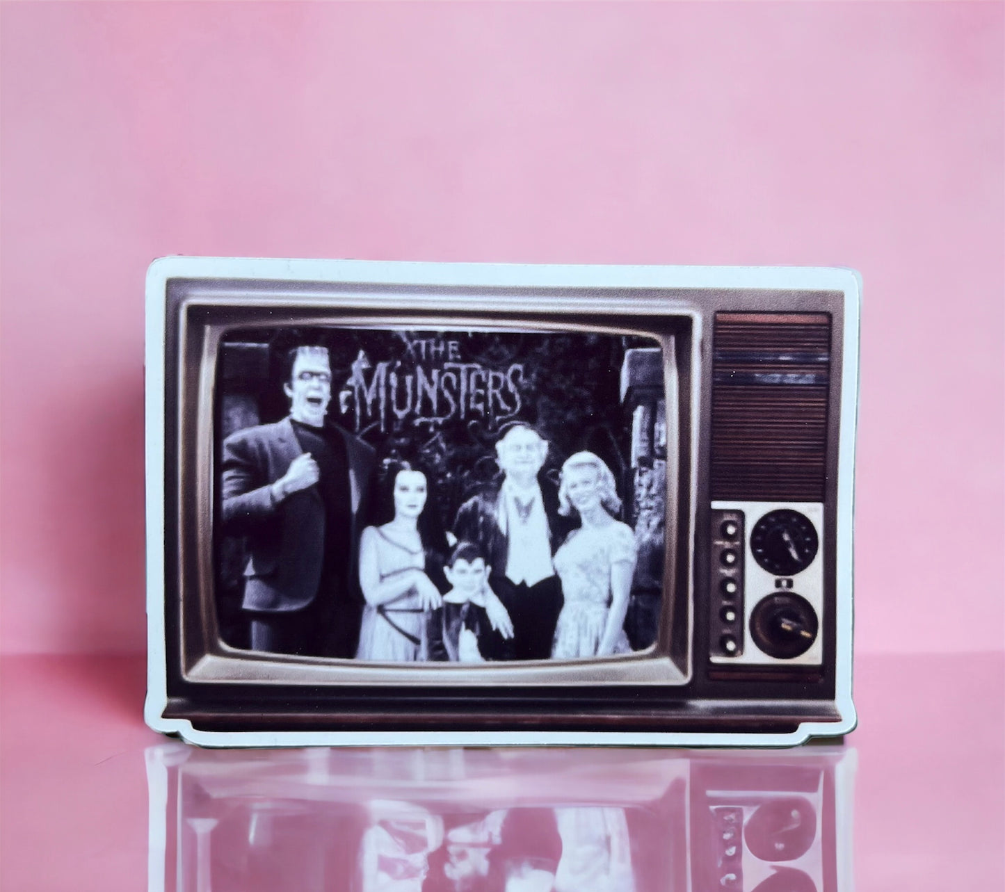 The Munsters retro tv sticker