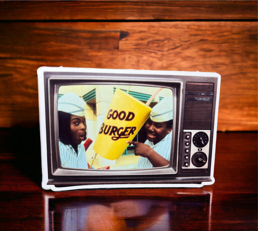 Good Burger - Retro Nickelodeon Sticker - Vinyl Sticker - Die Cut